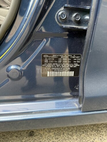 Hyundai Elantra 2015, 106,300 km - 1.8 l - Bakı