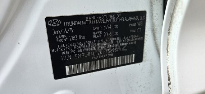 Hyundai Elantra 2019, 164,253 km - 2.0 l - Bakı
