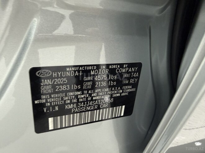 Hyundai Sonata 2025, 29,600 km - 2.0 l - Bakı