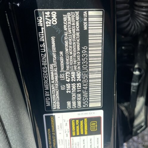 Mercedes C 300 4MATIC 2015, 199,000 km - 2.0 l - Bakı
