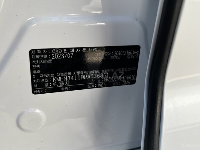 Hyundai Grandeur 2023, 66,000 km - 1.6 l - Bakı