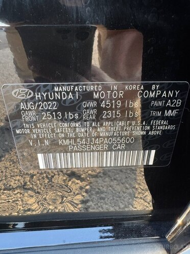 Hyundai Sonata 2022, 55,000 km - 2.0 л - Bakı