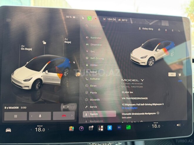 Tesla Model Y 2023, 33,000 km - 0.0 l - Bakı