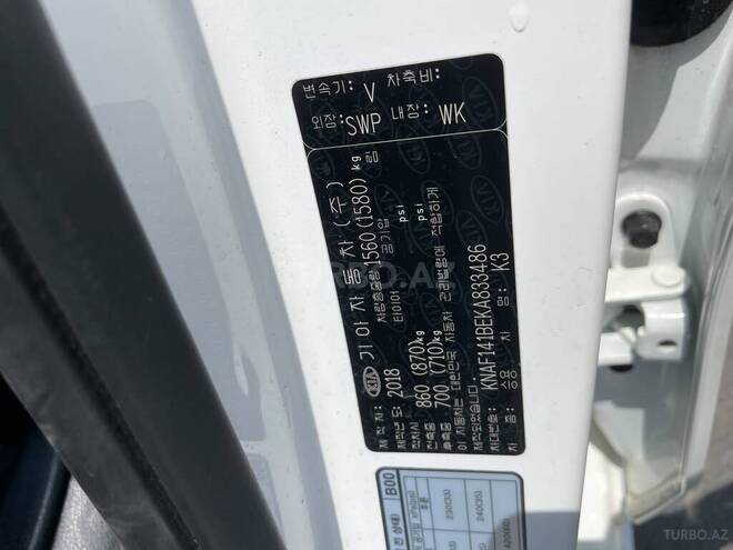 Kia K3 2018, 65,000 km - 1.6 l - Bakı