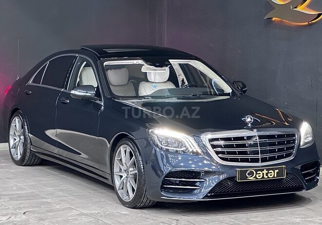 Mercedes S 350 d 4MATIC 2015, 202,000 km - 3.0 l - Bakı