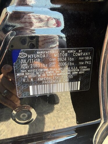 Hyundai Elantra 2019, 108,000 km - 2.0 л - Bakı