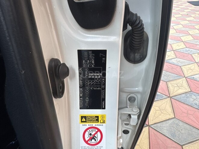 Lexus ES 350 2012, 209,100 km - 3.5 l - Bakı