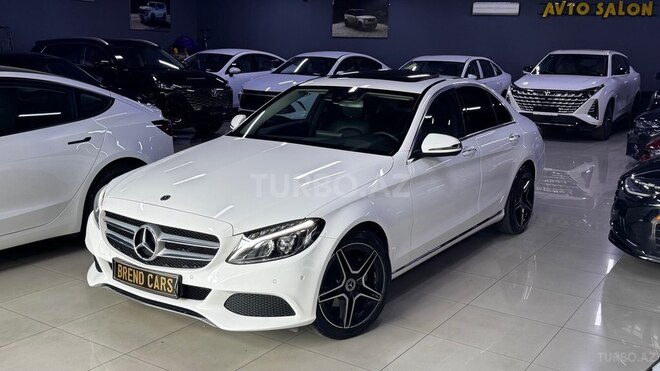 Mercedes C 220 d 2017, 100,972 km - 2.1 l - Bakı