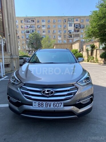 Hyundai Santa Fe 2017, 105,670 km - 2.0 l - Bakı