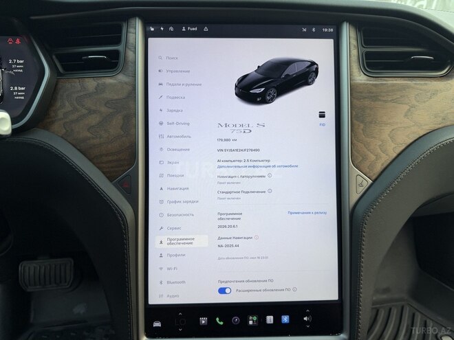 Tesla Model S 2018, 181,000 km - 0.0 л - Bakı