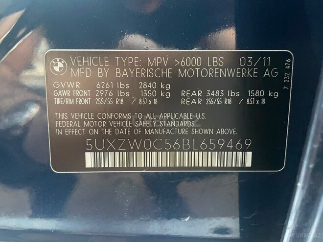 BMW X5 2011, 246,000 km - 3.0 l - Bakı