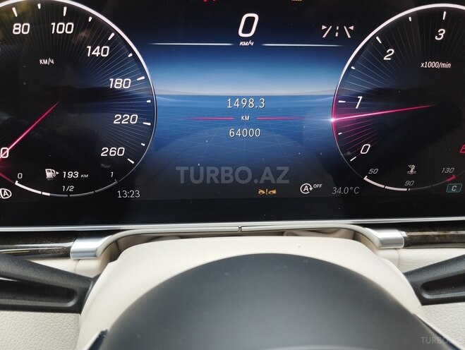 Mercedes S 350 d 2020, 64,000 km - 2.9 l - Bakı