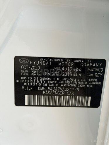 Hyundai Sonata 2021, 21,870 km - 2.0 l - Bakı