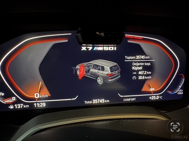 BMW X7 2020, 35,000 km - 4.4 l - Bakı
