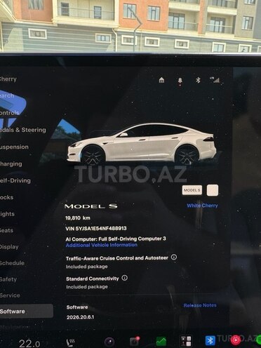 Tesla Model S 2022, 23,000 km - 0.0 л - Bakı