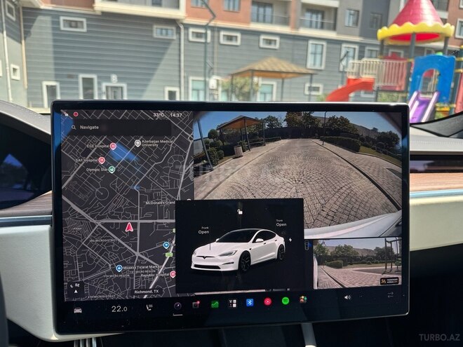Tesla Model S 2022, 23,000 km - 0.0 л - Bakı