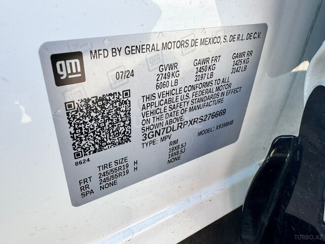 Chevrolet  2024, 20,022 km - 0.0 l - Bakı