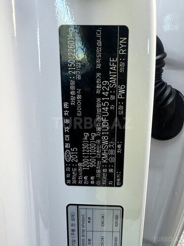 Hyundai Santa Fe 2015, 188,100 km - 2.0 l - Bakı