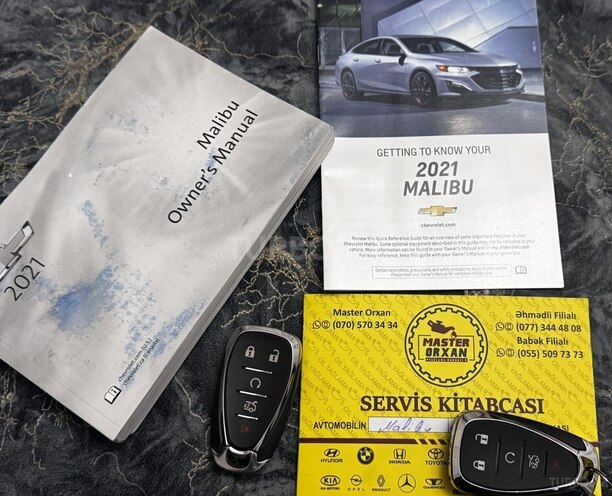 Chevrolet Malibu 2020, 160,000 km - 1.5 l - Bakı