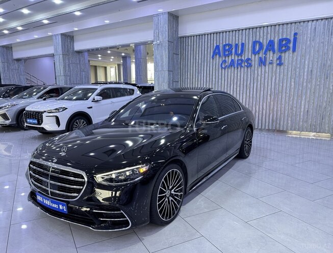 Mercedes S 500 4MATIC 2022, 41,300 km - 3.0 l - Bakı