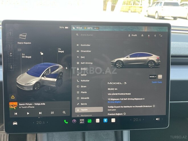 Tesla Model 3 2024, 59,500 km - 0.0 l - Sumqayıt