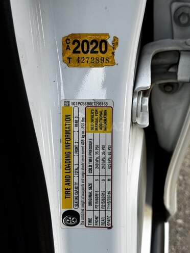 Chevrolet Cruze 2014, 290,000 km - 1.4 л - Gəncə