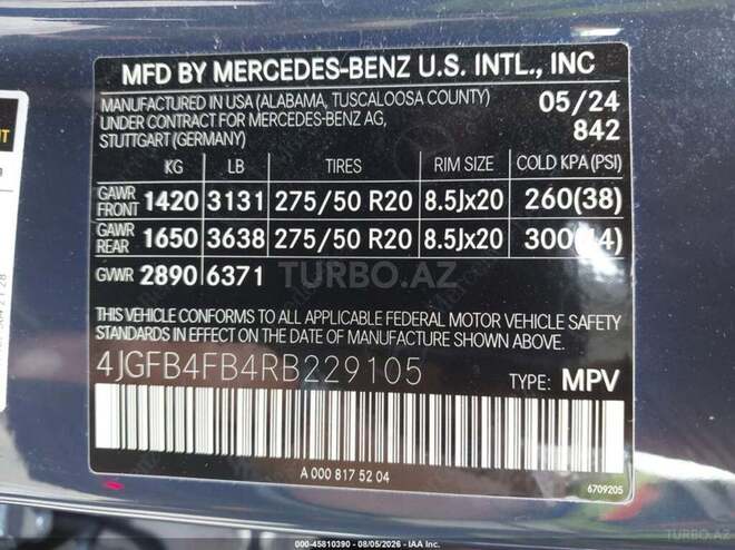 Mercedes GLE 350 4MATIC 2024, 12,530 km - 2.0 l - Bakı