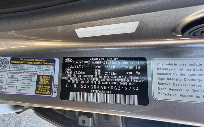 Kia Optima 2013, 255,886 km - 2.0 l - Bakı
