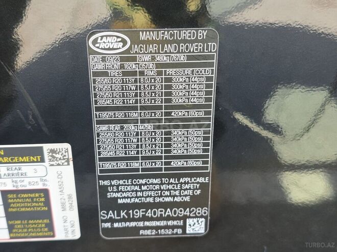 Land Rover Range Rover 2023, 46,671 km - 3.0 l - Bakı