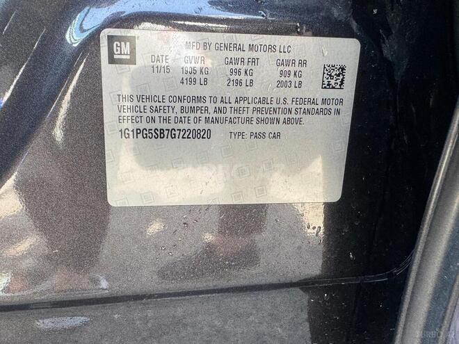 Chevrolet Cruze 2015, 207,000 km - 1.4 l - Bakı