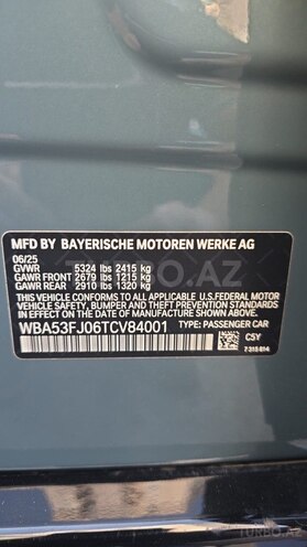 BMW 530 2025, 11,000 km - 2.0 л - Bakı