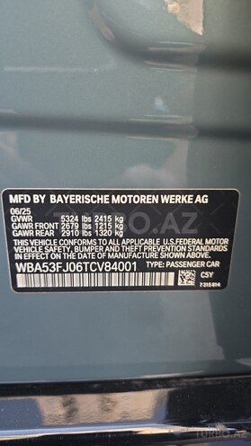BMW 530 2025, 11,000 km - 2.0 л - Bakı