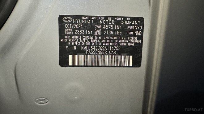 Hyundai Sonata 2024, 18,000 km - 2.0 л - Bakı