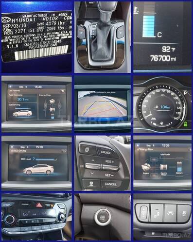 Hyundai IONIQ 2018, 76,000 km - 1.6 l - Bakı