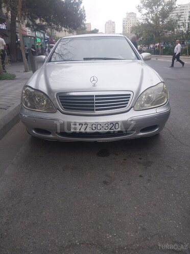 Mercedes S 320 2002, 255,000 km - 3.2 л - Bakı