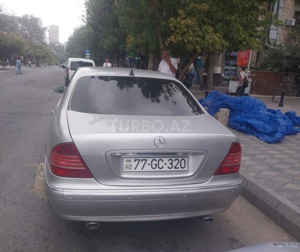 Mercedes S 320 2002, 255,000 km - 3.2 л - Bakı