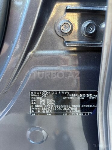 Hyundai Elantra 2018, 200,000 km - 1.6 л - Mingəçevir