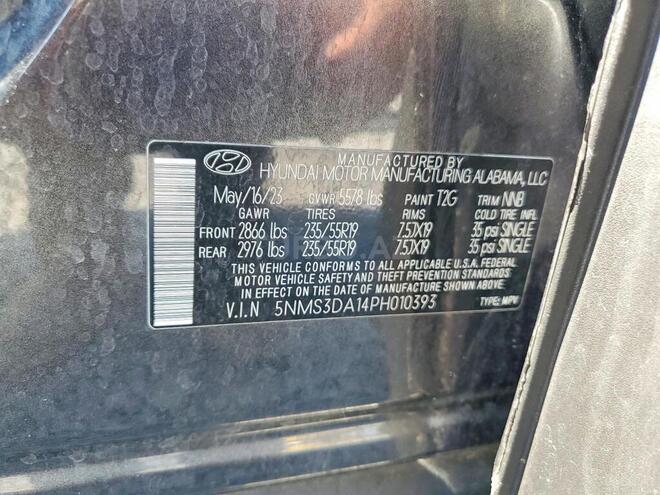 Hyundai Santa Fe 2023, 44,740 km - 1.6 l - Bakı