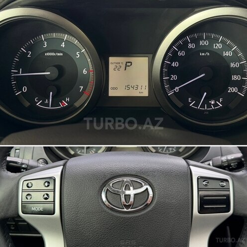 Toyota Land Cruiser Prado 2014, 154,300 km - 2.7 l - Bakı