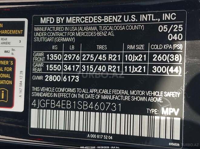 Mercedes GLE 350 4MATIC 2025, 19,554 km - 2.0 l - Bakı