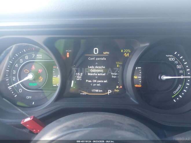 Jeep Wrangler 2024, 17,748 km - 2.0 л - Bakı