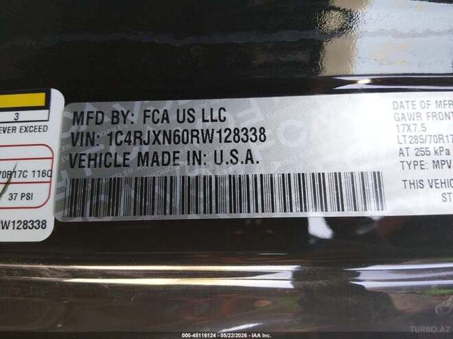 Jeep Wrangler 2024, 17,748 km - 2.0 л - Bakı