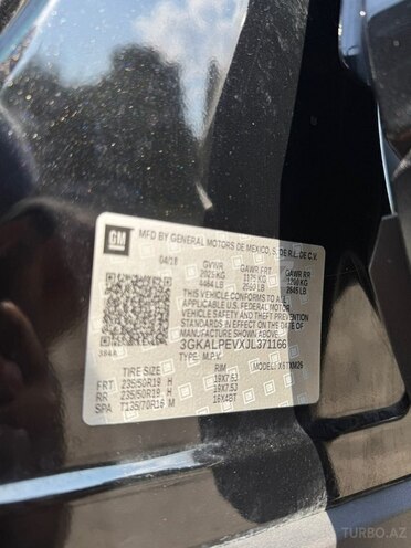 GMC Terrain 2018, 201,000 km - 1.5 l - Gəncə