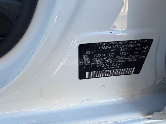 Hyundai Accent 2020, 69,202 km - 1.6 l - Bakı