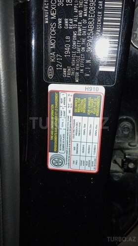 Kia Rio 2018, 104,000 km - 1.6 л - Bakı