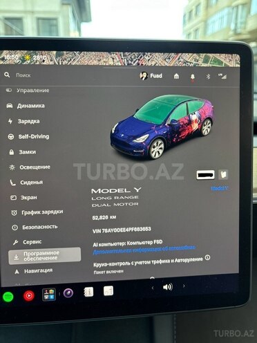 Tesla Model Y 2023, 52,000 km - 0.0 l - Bakı