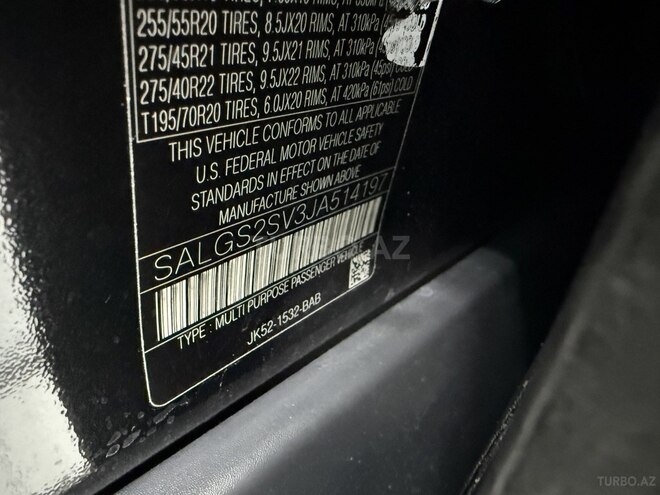 Land Rover Range Rover 2018, 120,000 km - 3.0 л - Bakı