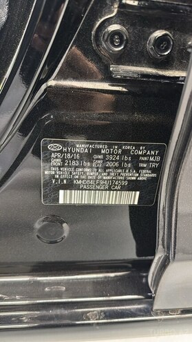 Hyundai Elantra 2016, 113,000 km - 2.0 l - Bakı