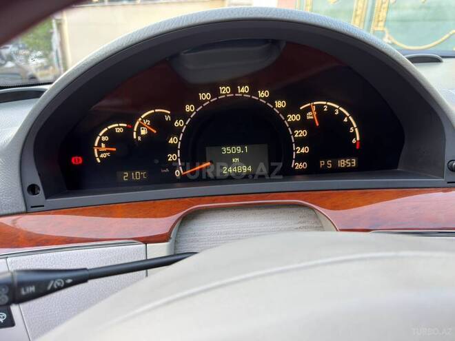 Mercedes S 350 2004, 245,000 km - 3.7 л - Ucar