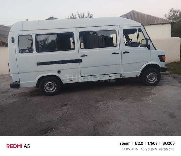 Mercedes 208 D 1994, 315,000 km - 2.4 л - Tərtər
